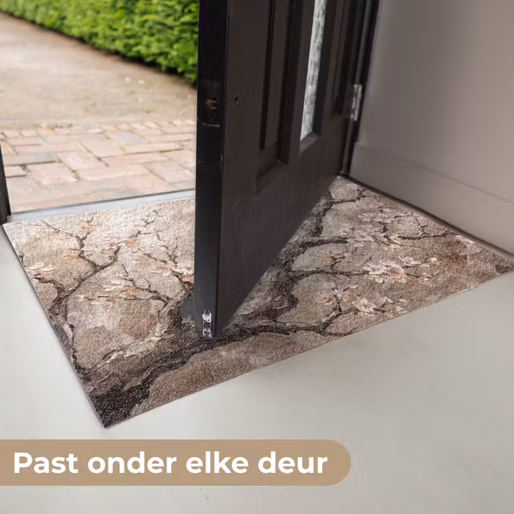 Bloesem - Takken - Schilderij - Beige - Serene Deurmat klein -USP_NL