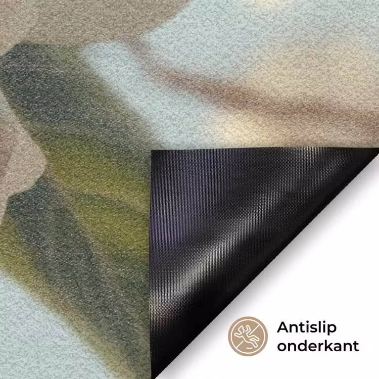 Bloesems - Zonlicht - Quote - Wit Deurmat klein -antislip_NL