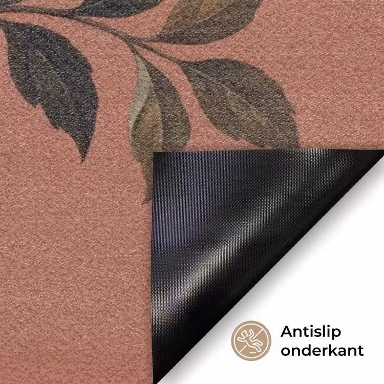 Boeket - Retro - Kleurrijk Deurmat klein -antislip_NL