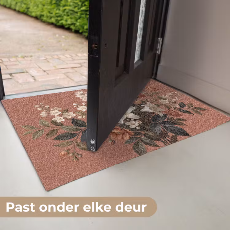 Boeket - Retro - Kleurrijk Deurmat klein -USP_NL