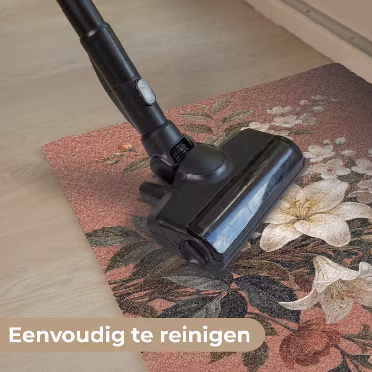 Boeket - Retro - Kleurrijk Deurmat klein -reinigen_NL