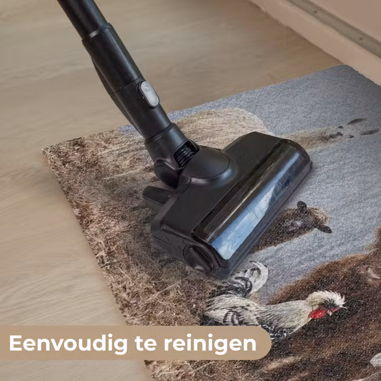 Boerderijdieren - Groep - Mist - Natuur - Rustiek Deurmat klein -reinigen_NL