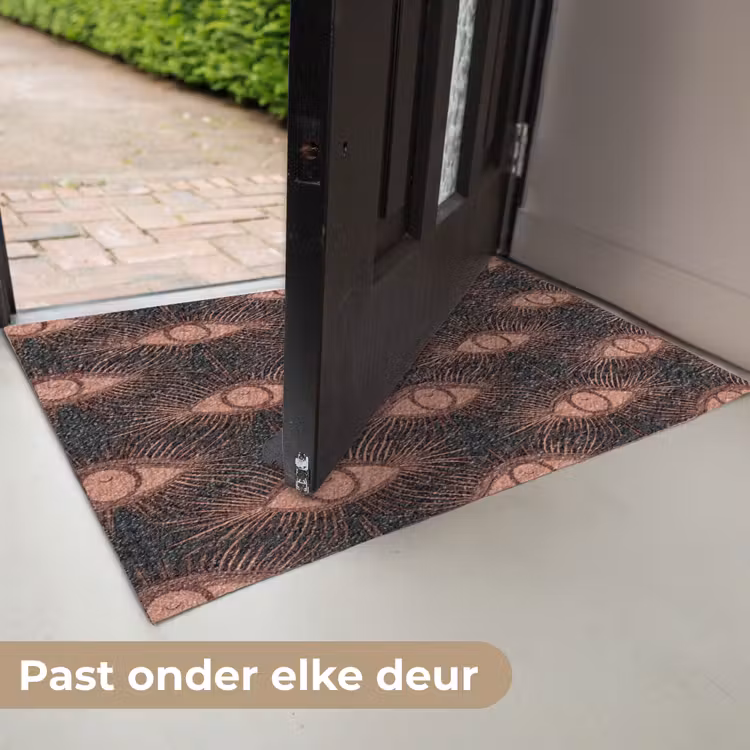 Boheems - Oog - Bruin Deurmat klein 898 -USP_NL