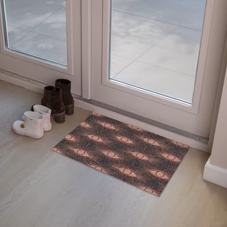 Boheems - Oog - Bruin Deurmat klein 898 -sfeer3