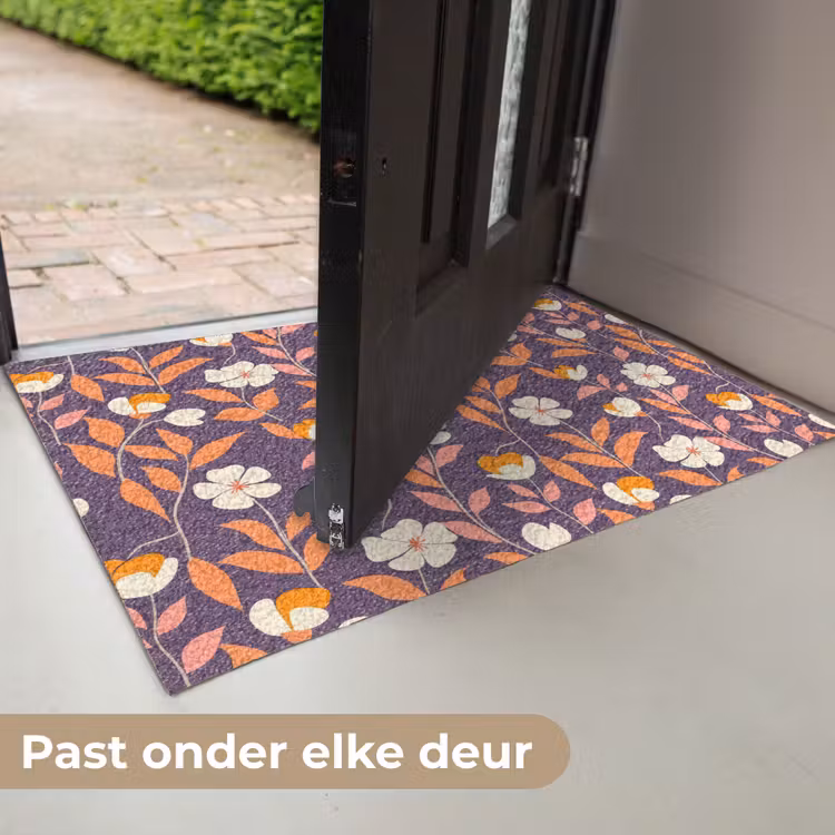 Boho - Vintage - Paars Deurmat klein 898 -USP_NL