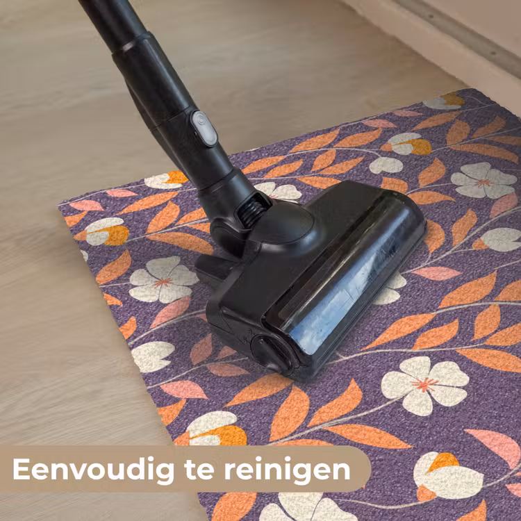 Boho - Vintage - Paars Deurmat klein 898 -reinigen_NL