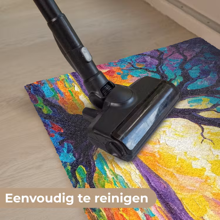 Boom - Landschap - Natuur - Abstract - Kleurrijk Deurmat klein -reinigen_NL