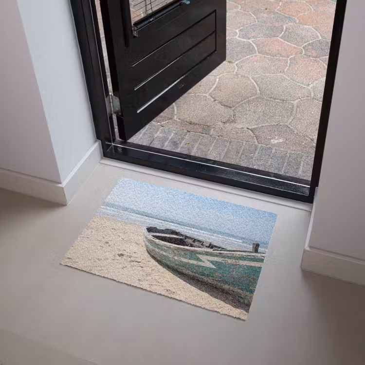 Boot - Zandstrand - Zee Deurmat klein -sfeer5