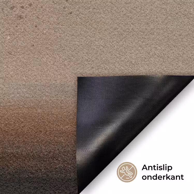 Bootje - Blaadjes - Goud - Water Deurmat klein -antislip_NL