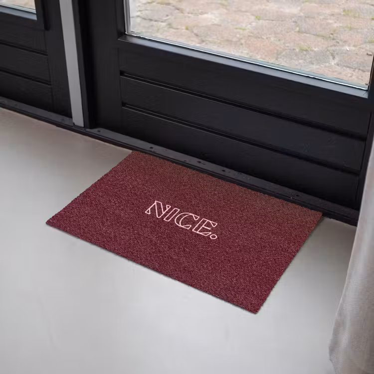 Bordeaux - Nice - minimalistisch Deurmat klein -sfeer2