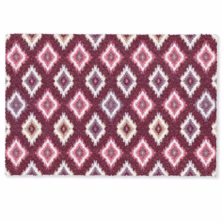 Bordeaux - Patroon - Abstract Deurmat klein 898 -zkaufland3d