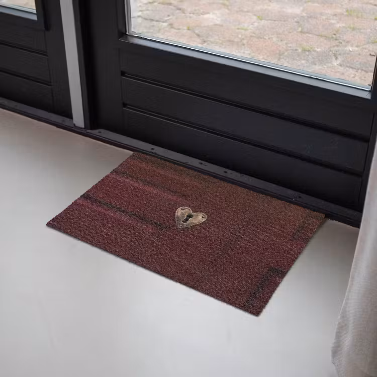 Bordeaux - Sleutelplaat - Hout - Deur Deurmat klein -sfeer2