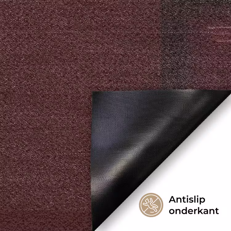 Bordeaux - Sleutelplaat - Hout - Deur Deurmat klein -antislip_NL