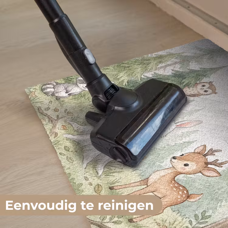 Bos - Dieren - Groen Deurmat klein -reinigen_NL