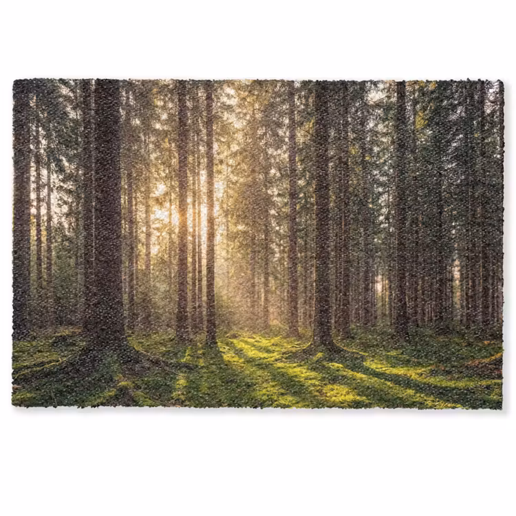 Bos - Gras - Zonlicht Deurmat klein -zkaufland3d
