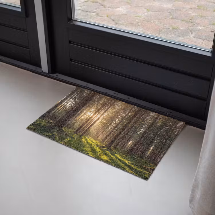 Bos - Gras - Zonlicht Deurmat klein -sfeer2