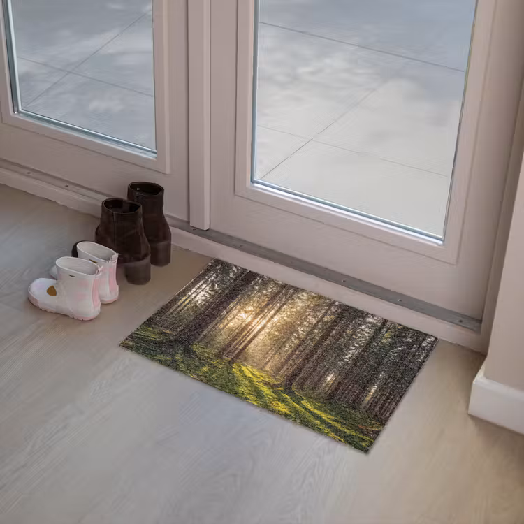Bos - Gras - Zonlicht Deurmat klein -sfeer3