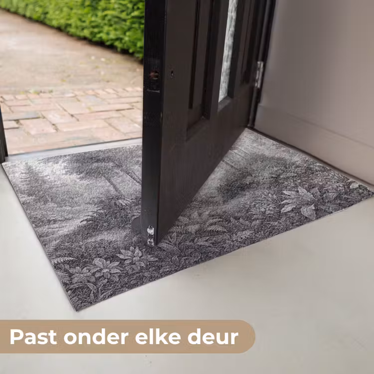 Bos - Hert - Zwart - Wit Deurmat klein -USP_NL