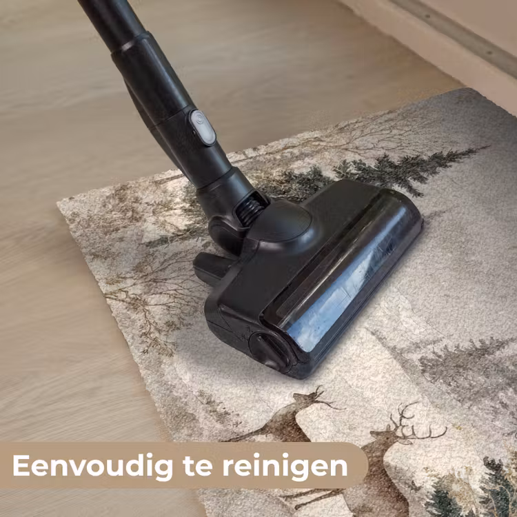 Bos - Herten - Winter - Sneeuw Deurmat klein -reinigen_NL