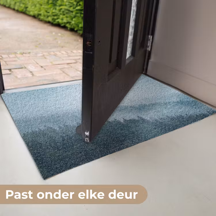 Bos - Mist - Vogels - Natuur - Groen Deurmat klein -USP_NL