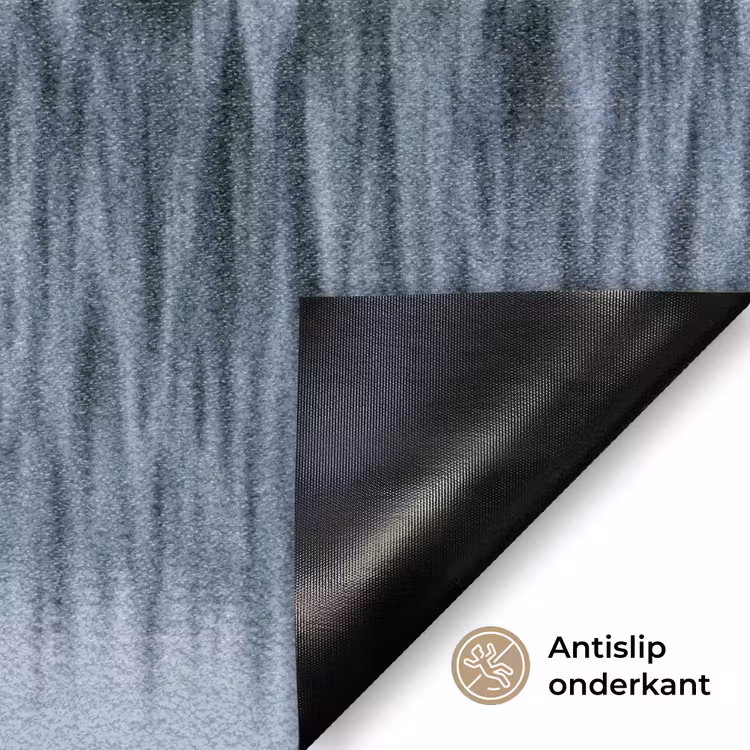 Bos - Reflectie - Meer - Winter - Serene Deurmat klein -antislip_NL