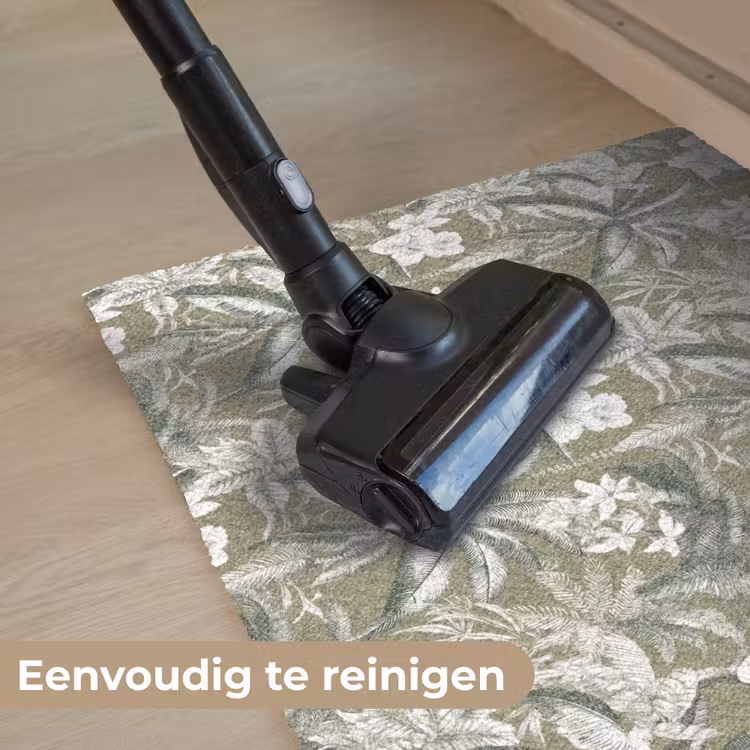 Botanisch - Bloemen - Groen Deurmat klein 898 -reinigen_NL