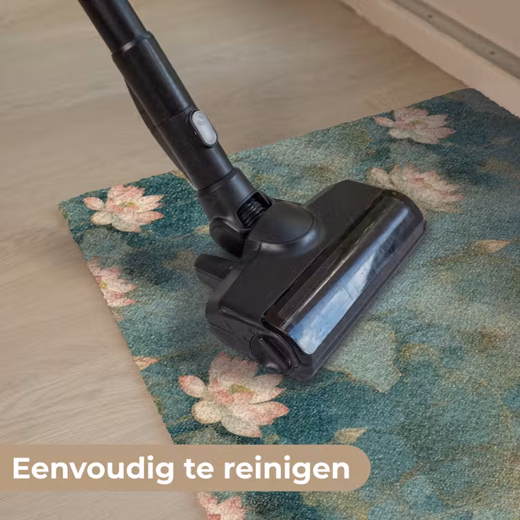 Botanisch - Bloemen - Roze Deurmat klein 898 -reinigen_NL