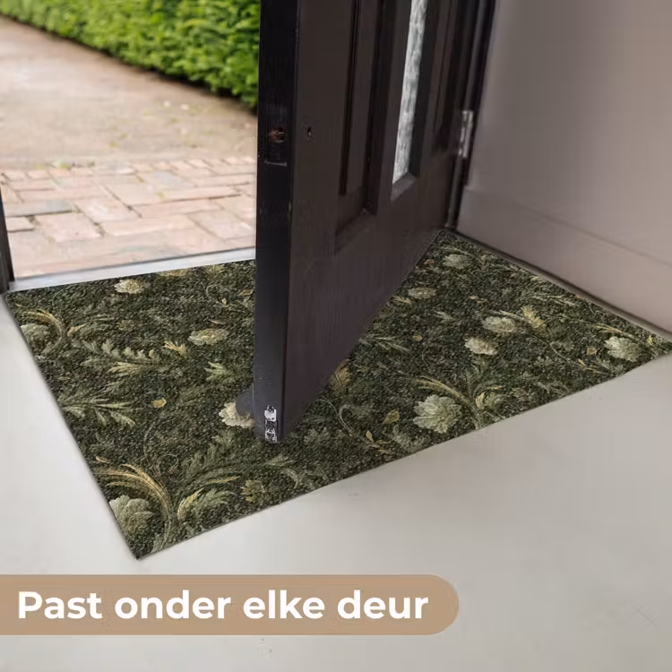 Botanisch - Naadloos - Bloemen Deurmat klein 898 -USP_NL