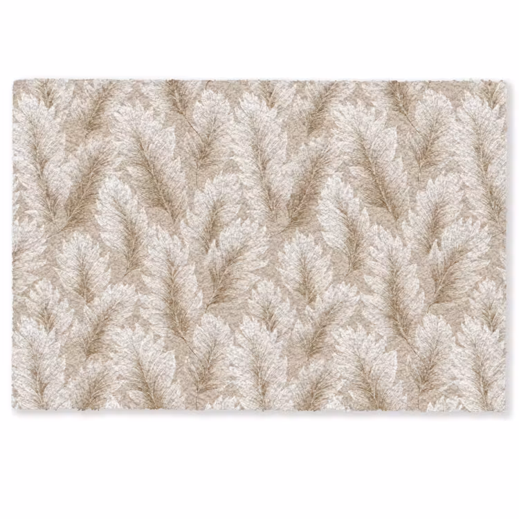 Botanisch - Patroon - Beige Deurmat klein 898 -zkaufland3d