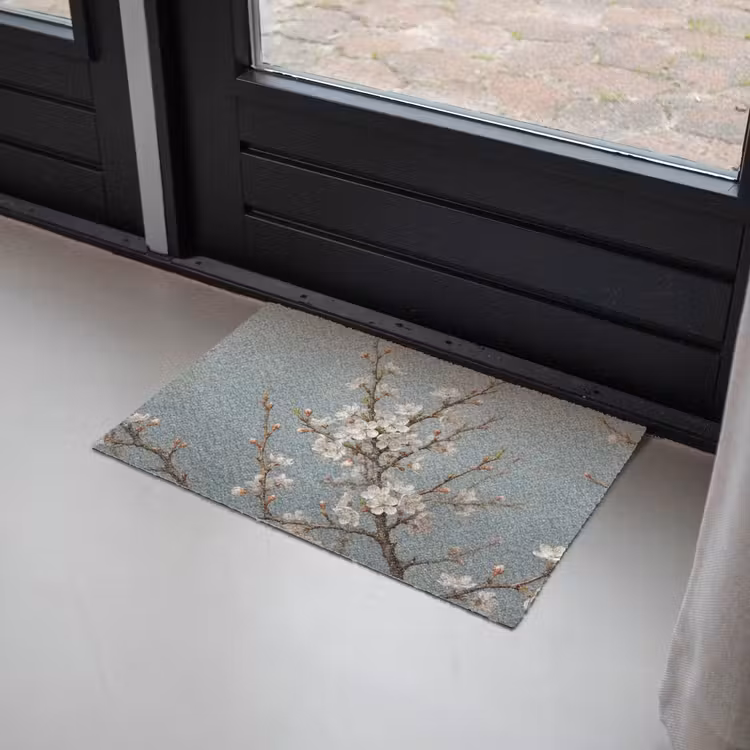 Botanisch - Stilleven - Blauw Deurmat klein -sfeer2