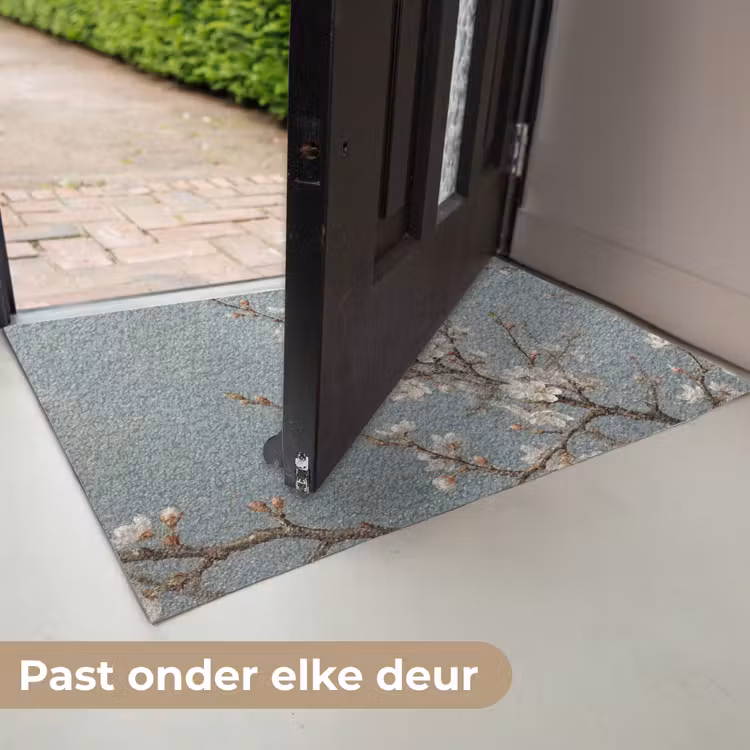 Botanisch - Stilleven - Blauw Deurmat klein -USP_NL