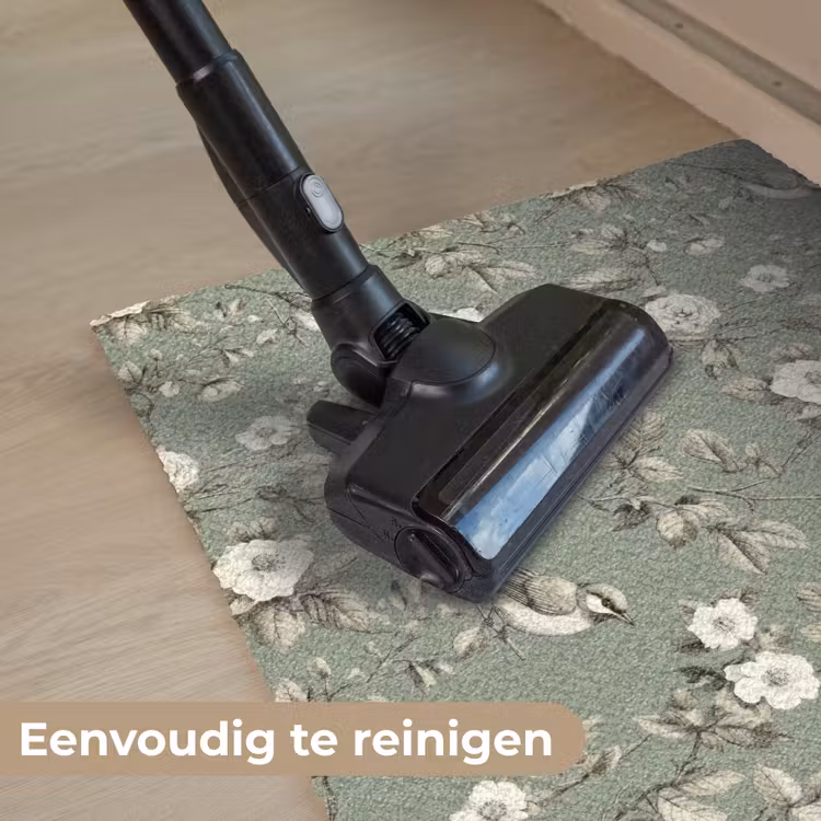 Botanisch - Vogels - Groen Deurmat klein 898 -reinigen_NL