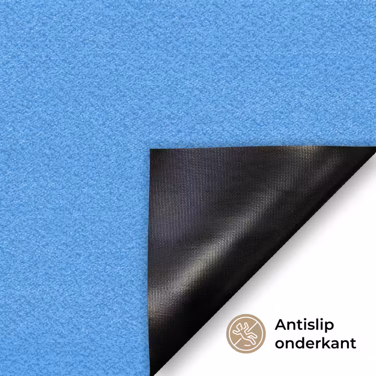 Bright - Azure - Blauw Deurmat klein 898 -antislip_NL