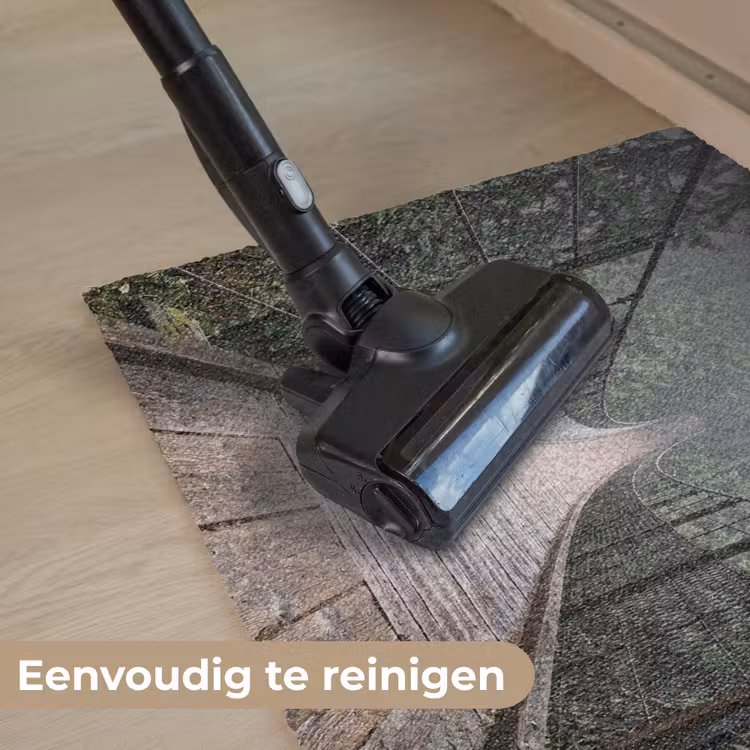 Brug - Bos - Mist - Natuur Deurmat klein -reinigen_NL