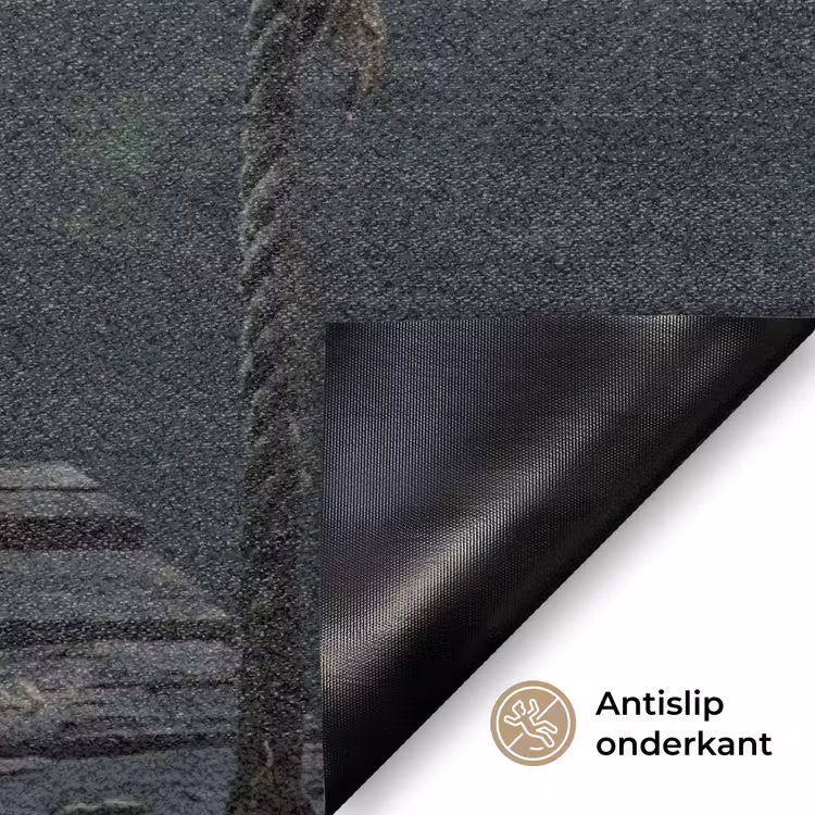 Brug - Jungle - Mist - Natuur Deurmat klein -antislip_NL