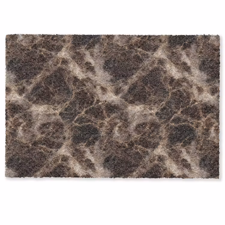 Bruin - Goud - Marmer Deurmat klein 898 -zkaufland3d