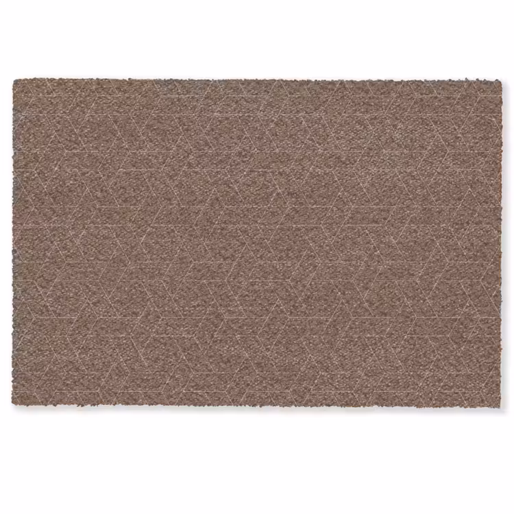 Bruin - Roze - Patroon Deurmat klein 898 -zkaufland3d