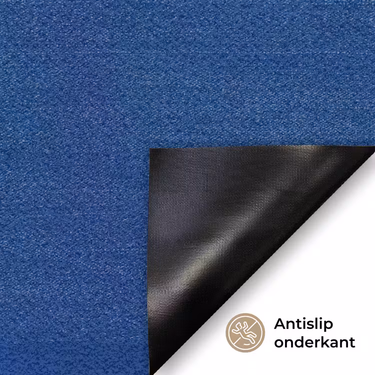 Brutaal - Grappig - Blauw Deurmat klein -antislip_NL