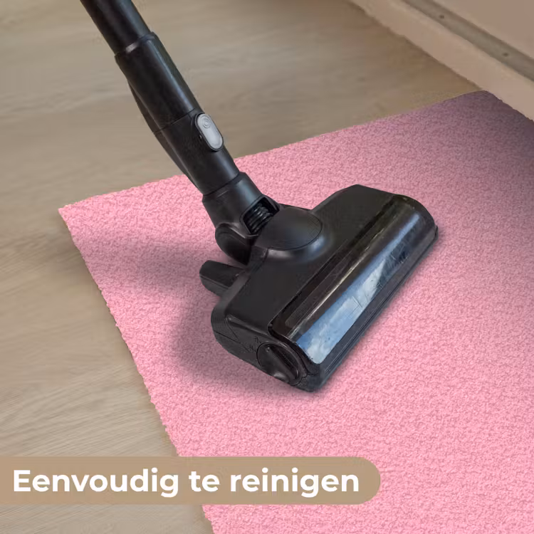 Bubblegum - Pink - Roze Deurmat klein 898 -reinigen_NL