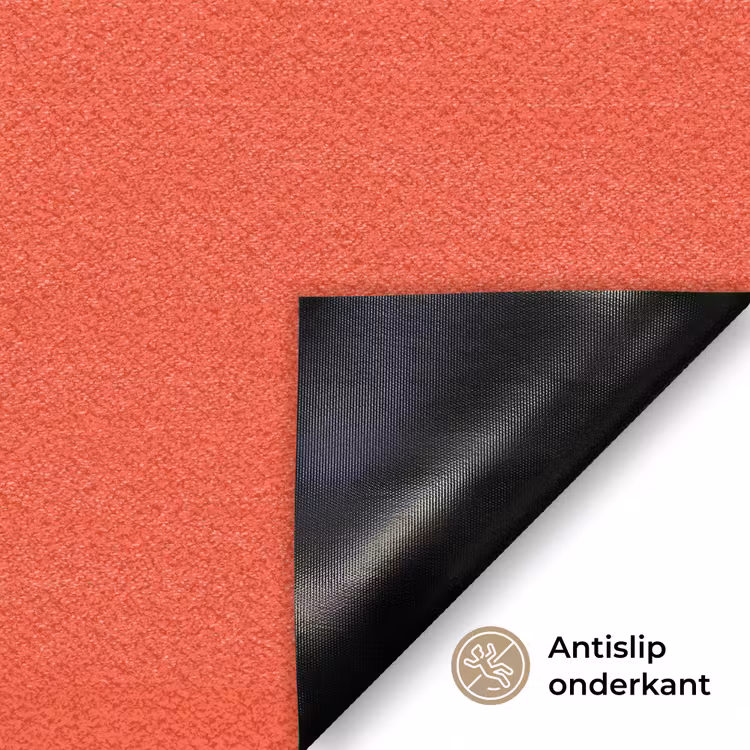 Burnt - Coral - Oranje Deurmat klein 898 -antislip_NL