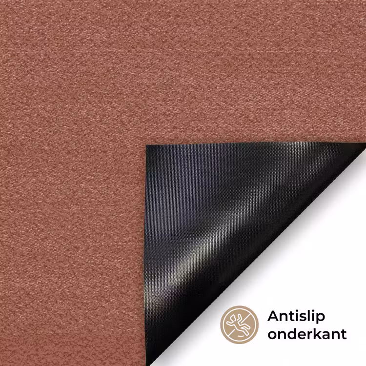 Burnt - Mahogany - Terracotta Deurmat klein 898 -antislip_NL