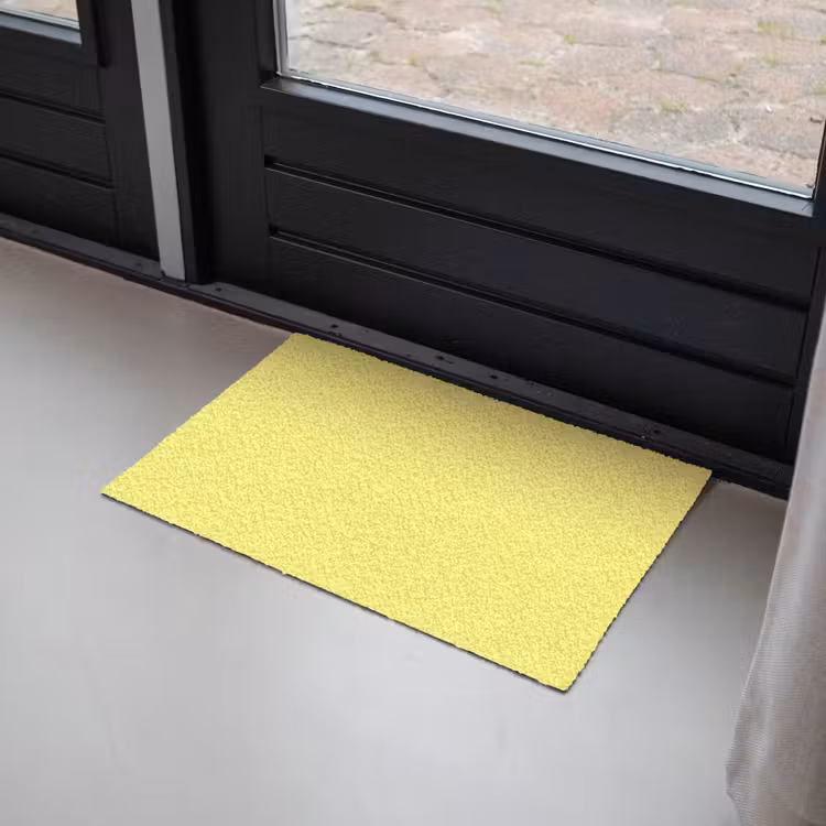 Buttery - Beige - Geel Deurmat klein 898 -sfeer2