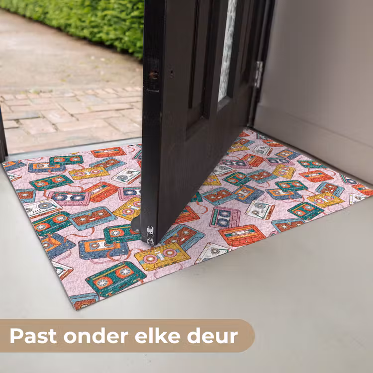 Cassette - Patroon - Roze Deurmat klein 898 -USP_NL