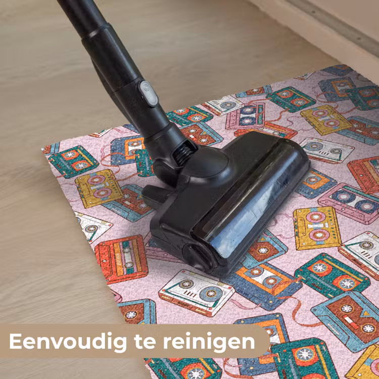 Cassette - Patroon - Roze Deurmat klein 898 -reinigen_NL