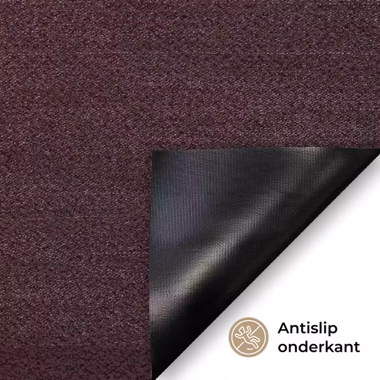 Cassetteband - Bordeaux - Vintage Deurmat klein -antislip_NL