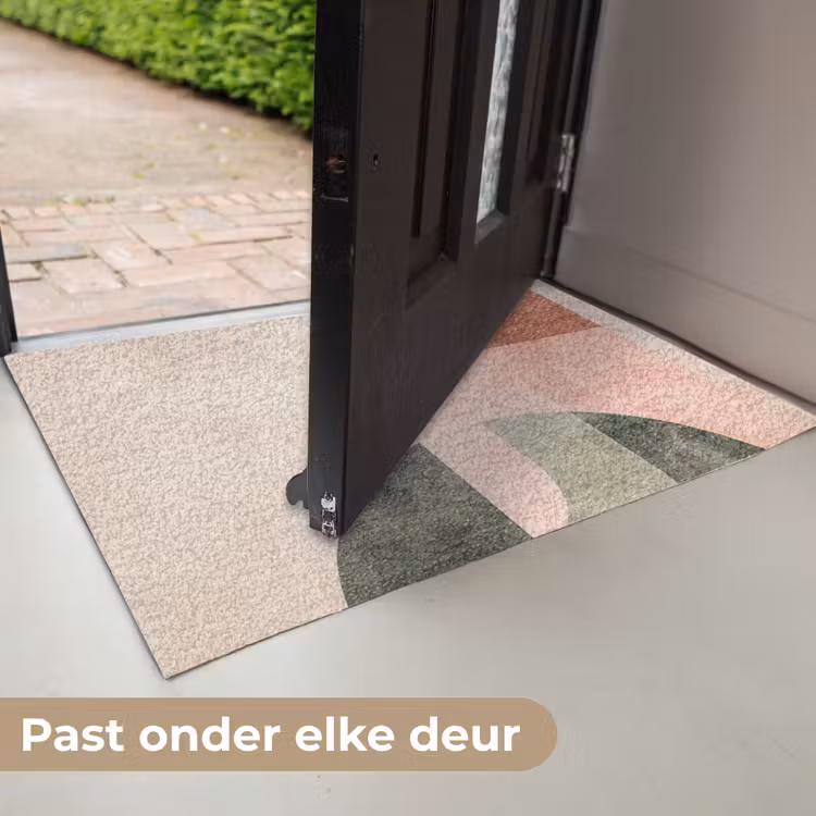 Cirkel - Abstract - Roze Deurmat klein -USP_NL