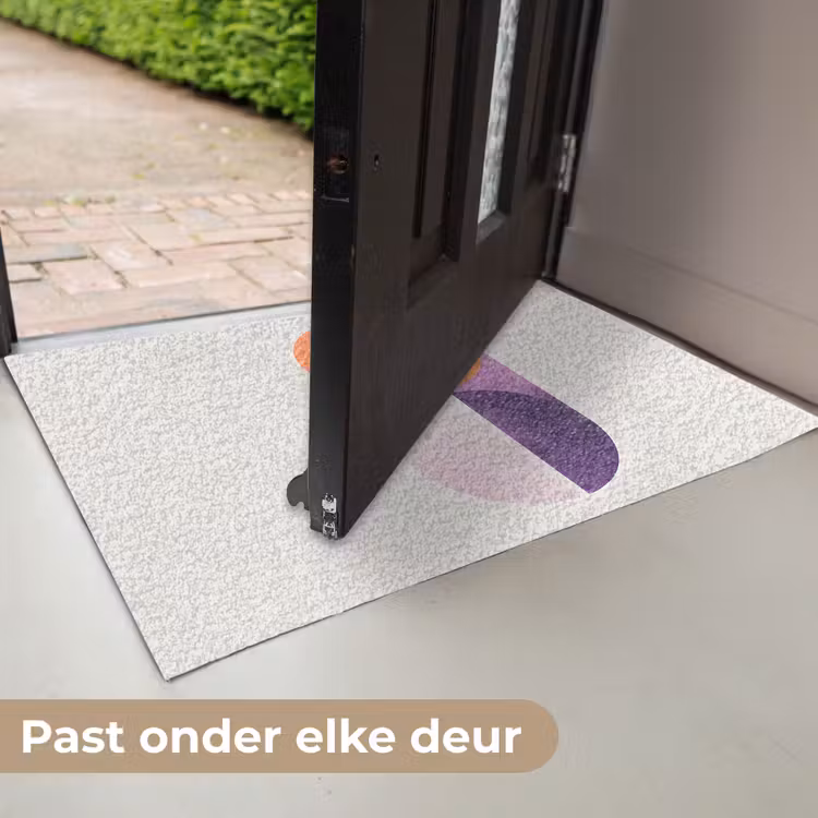 Cirkels - Abstract - Paars Deurmat klein -USP_NL