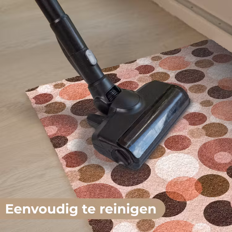 Cirkels - Modern - Kleurrijk Deurmat klein 898 -reinigen_NL