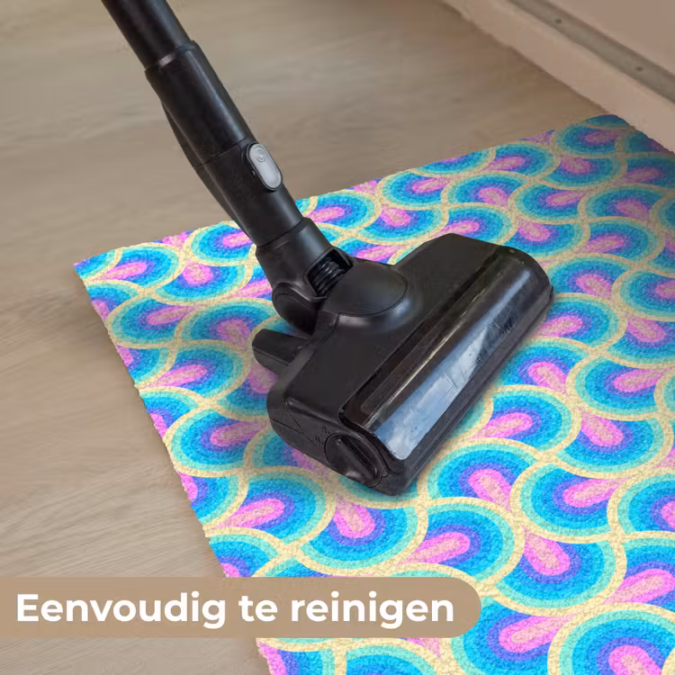 Cirkels - Neon - Bogen Deurmat klein 898 -reinigen_NL