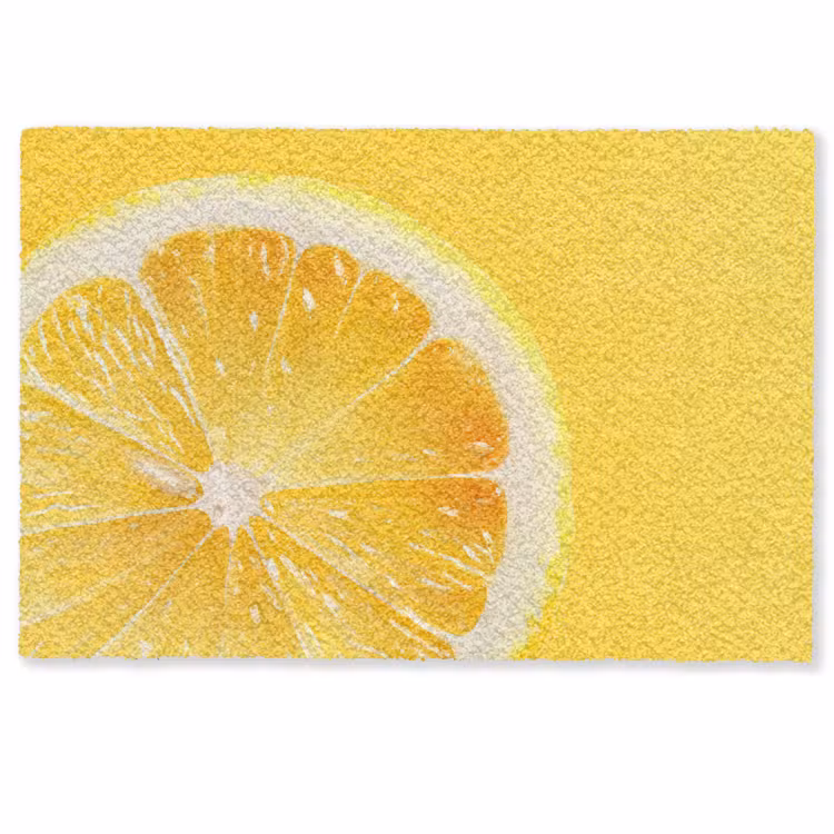 Citroen - Geel - Zonnig Deurmat klein -zkaufland3d
